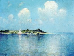 Sur Long Island Sound près de l'île Shelter