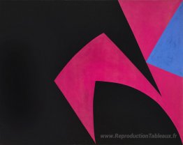 Formes d'espace magique (noir, fuchsia)