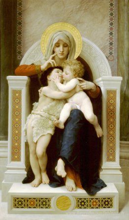 La Vierge, Jésus et Saint Jean baptiste