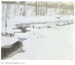Creek en hiver