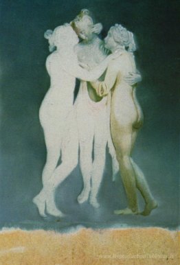Trois grâces de canova (inachevé)