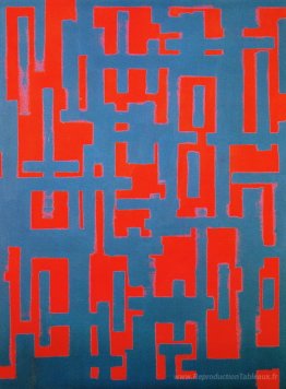 Sans titre (rouge et gris)