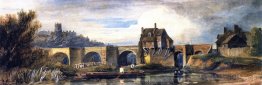Le vieux pont à Bridgnorth, Shropshire
