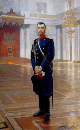 Portrait de Nicholas II le dernier empereur russe