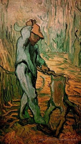 Le bûcheron après millet