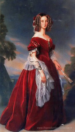 Portrait de Marie Louise, la première reine des Belges