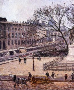 Le Trésor et l'Académie, temps gris