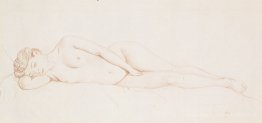 Femme allongée nue