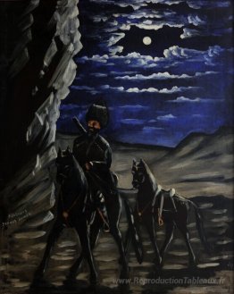 Voleur avec un cheval volé