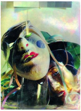 Paul Hartland Carnival. Composition avec deux masques.