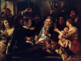 Le roi de haricot (le roi boit)