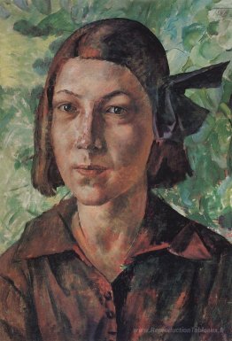 La fille dans le jardin