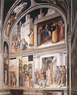 Scènes de la vie de Sts. Lawrence et Stephen