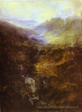 Matin parmi les Fells de Coniston, Cumberland
