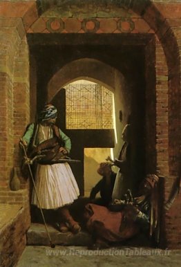 Arnauts du Caire à la porte de Bab-el-nasr