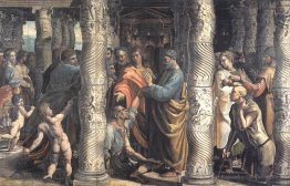 La guérison de l'homme boiteux (dessin animé pour la chapelle Si