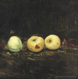Nature morte avec des pommes (nourriture)
