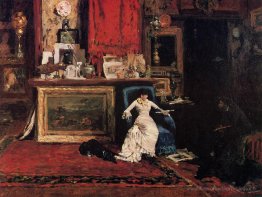 Intérieur du studio de l'artiste (alias The Tenth Street Studio)