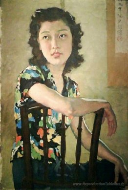 Un portrait d'une jeune femme.