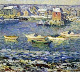 Rockport, bateaux dans un port