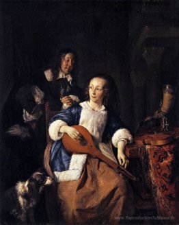 Le joueur cittern