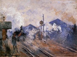 Station Saint-Lazare, piste sortant