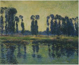 Glace sur la rivière Oise