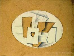 Nature morte avec Ace of Hearts