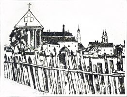 Vieille ville à Kaunas