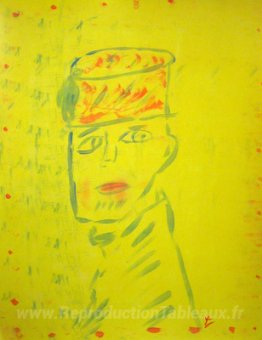 Une casquette rouge