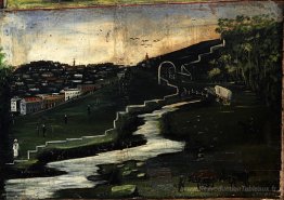 Belakani (partie de la tapisserie en six peintures)