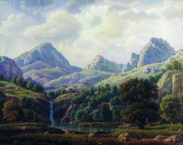 Paysage des montagnes