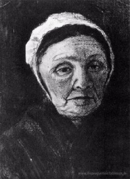 Femme avec bonnet blanche, la mère de Sien