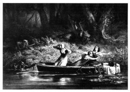 Capture des filles de D. Boone et Callaway par les Indiens