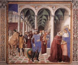 Arrivée de Saint-Augustin à Milan