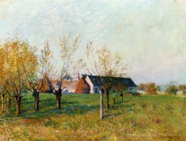 La ferme de Trou D Enfer, matin d'automne