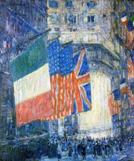 Avenue des alliés (aka drapeaux sur le Waldorf)