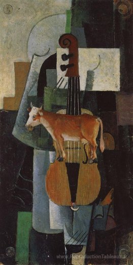 Vache et violon