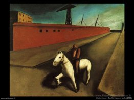 Cheval blanc et quai