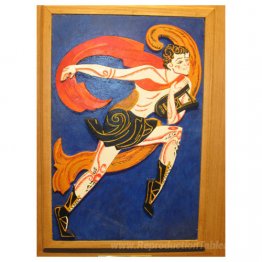 Conception de costumes pour les Bacchae de Drame "Famira Kifared