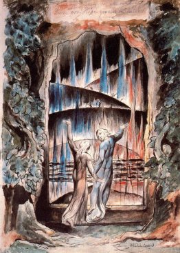 Dante et Virgile aux portes de l'enfer
