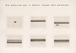 Six moments pour définir l'espace dans un paysage