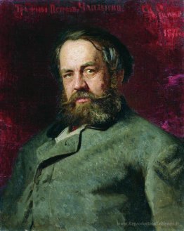 Portrait de T.P. Chaplygin, un cousin d'Ilya Repin