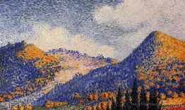 Paysage, les petites montagnes Maresque