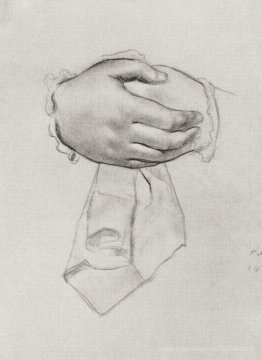 Dessiner la main sur l'image de la femme du marchand