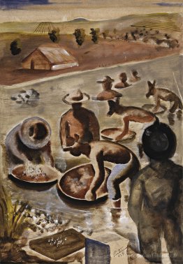 Garimpeiros pas de rio