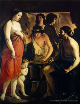 Vénus dans la forge de Vulcan