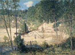 La construction du barrage