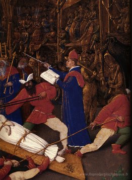 Martyre de Saint Apollonia, détail