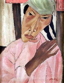 Femme avec des tresses (yéménite)